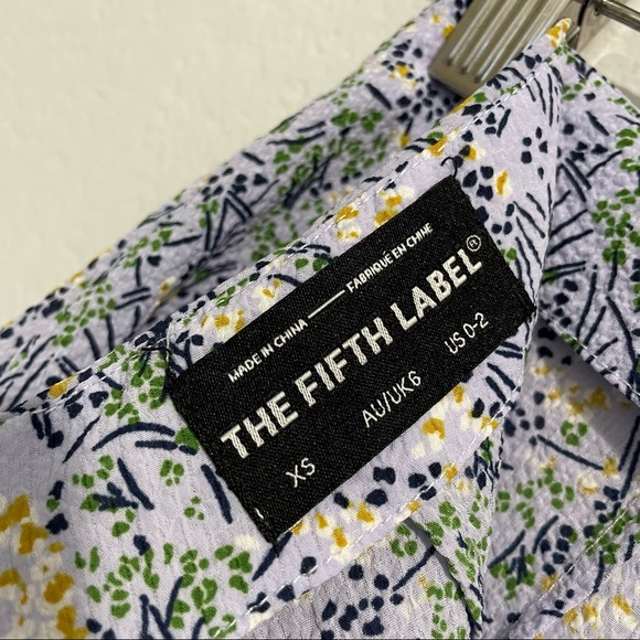 Revolve The Fifth Label Skirt Flirty Floral Ruffle Tiered Womens XS - Picture 3 of 11